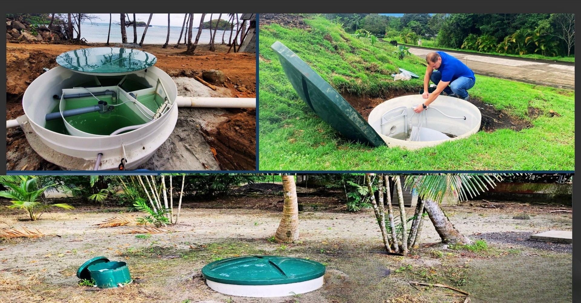 Instalación de planta de tratamiento de aguas residuales en República Dominicana